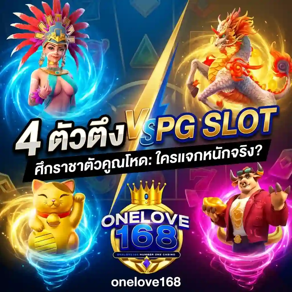ศึก 4 ตัวตึง PG Slot onelove168